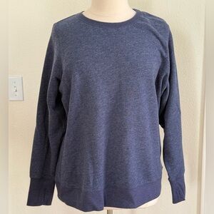 Tek Gear Women's Heathered Navy Sweatshirt size 2x